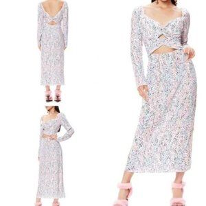 AFRM Cut-out Color Splash Dres